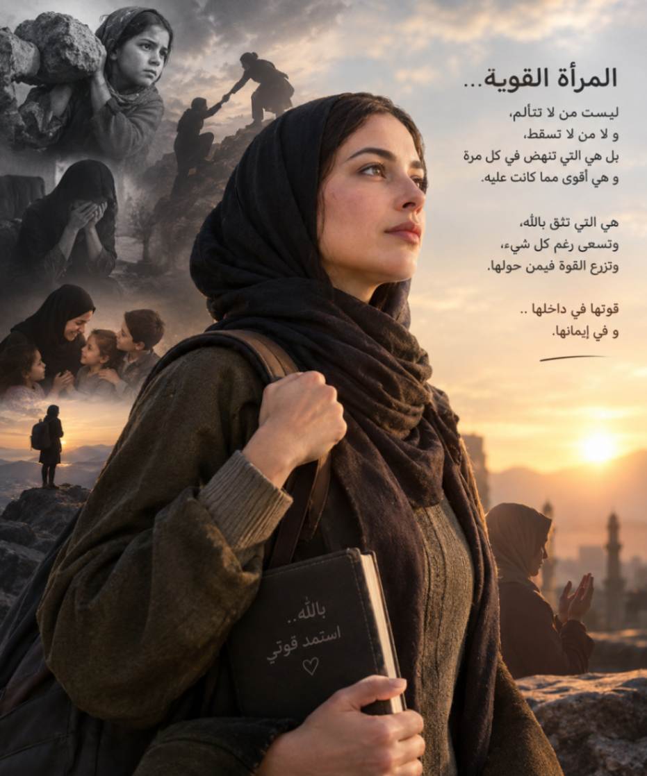 المرأة القوية: تراها من تكون؟